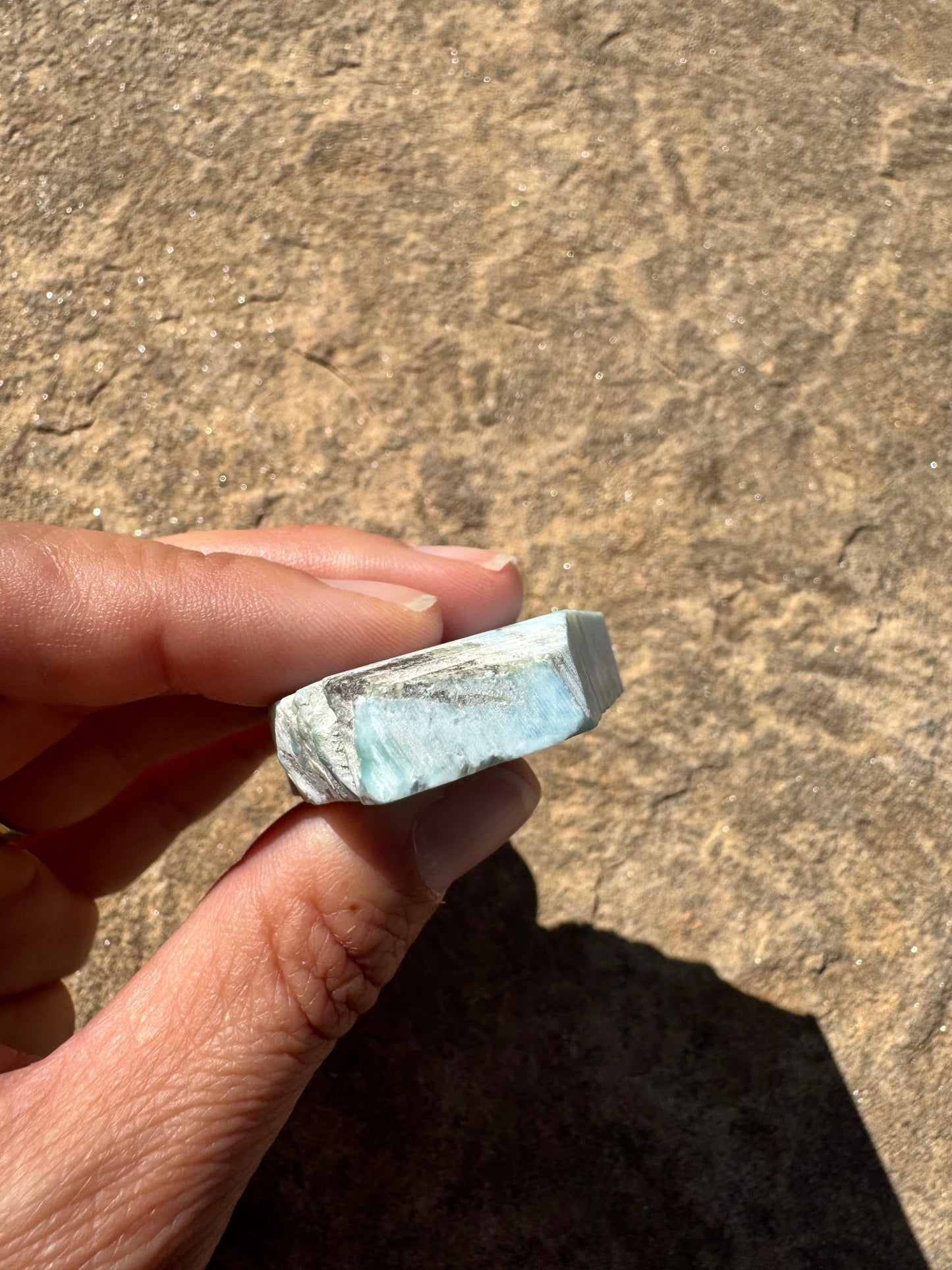 Larimar Slab 48g - Purple Door Alchemy