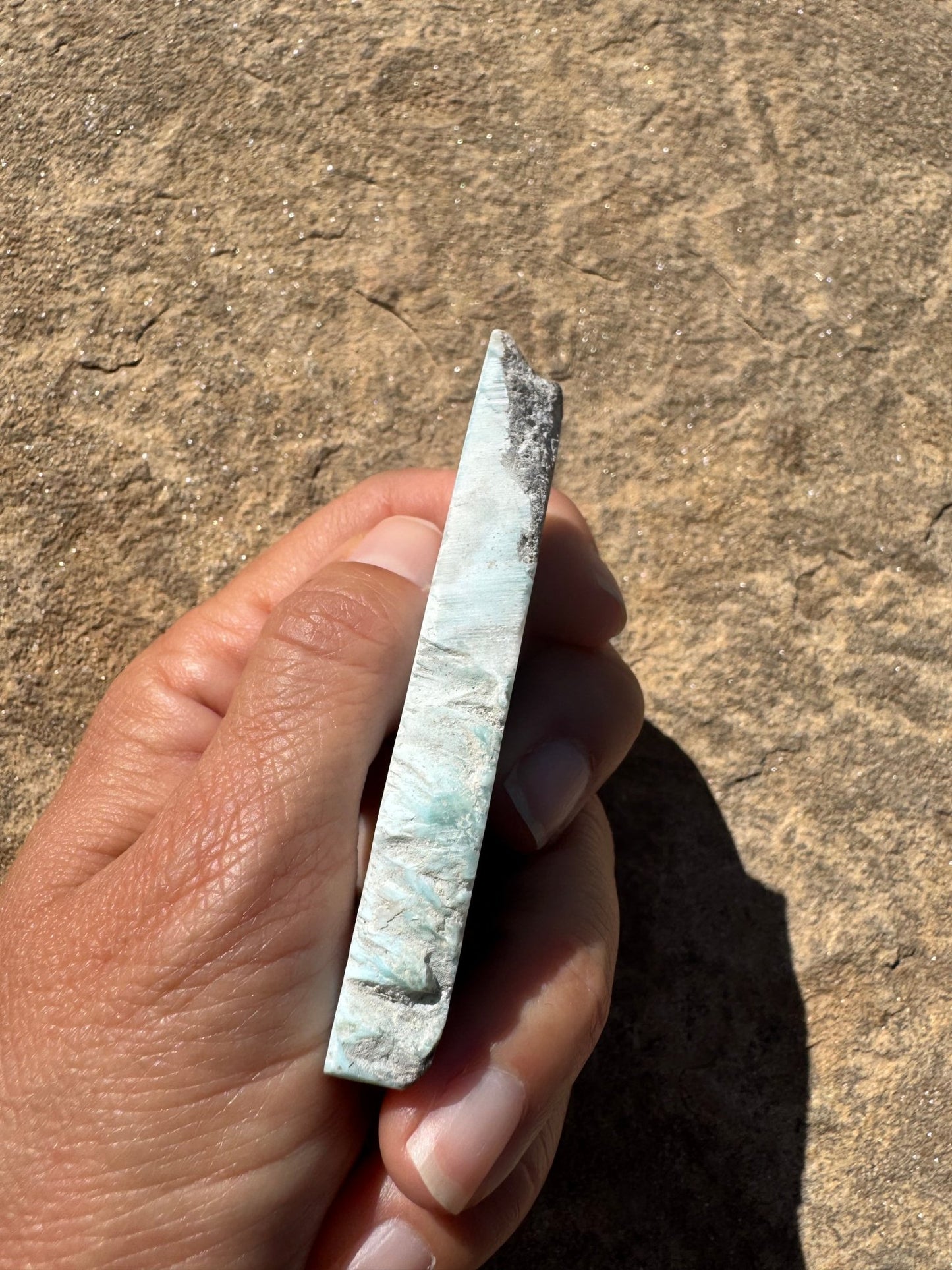 Larimar Slab 48g - Purple Door Alchemy