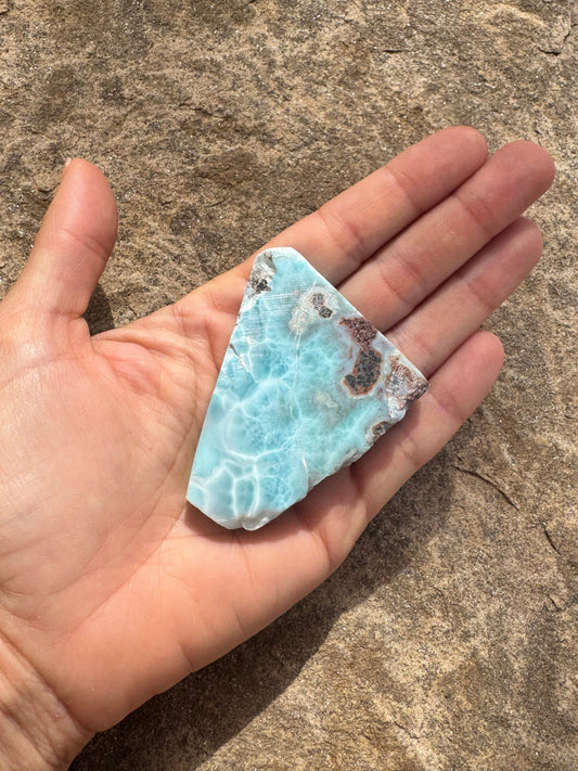 Larimar Slab 54g - Purple Door Alchemy