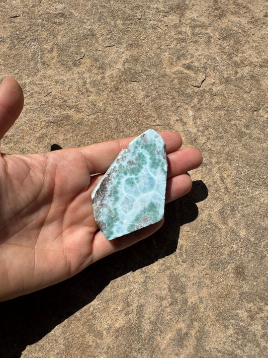 Larimar Slab 65g - Purple Door Alchemy