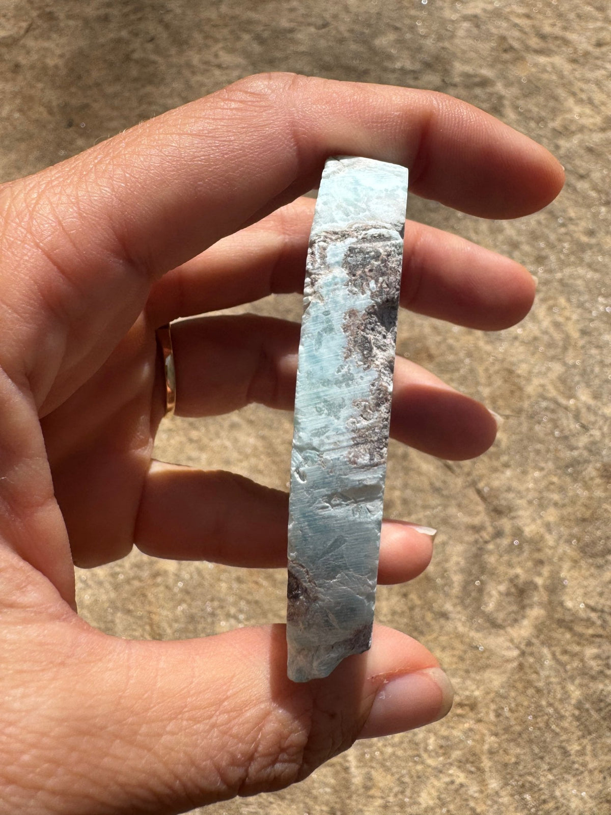 Larimar Slab 70g - Purple Door Alchemy