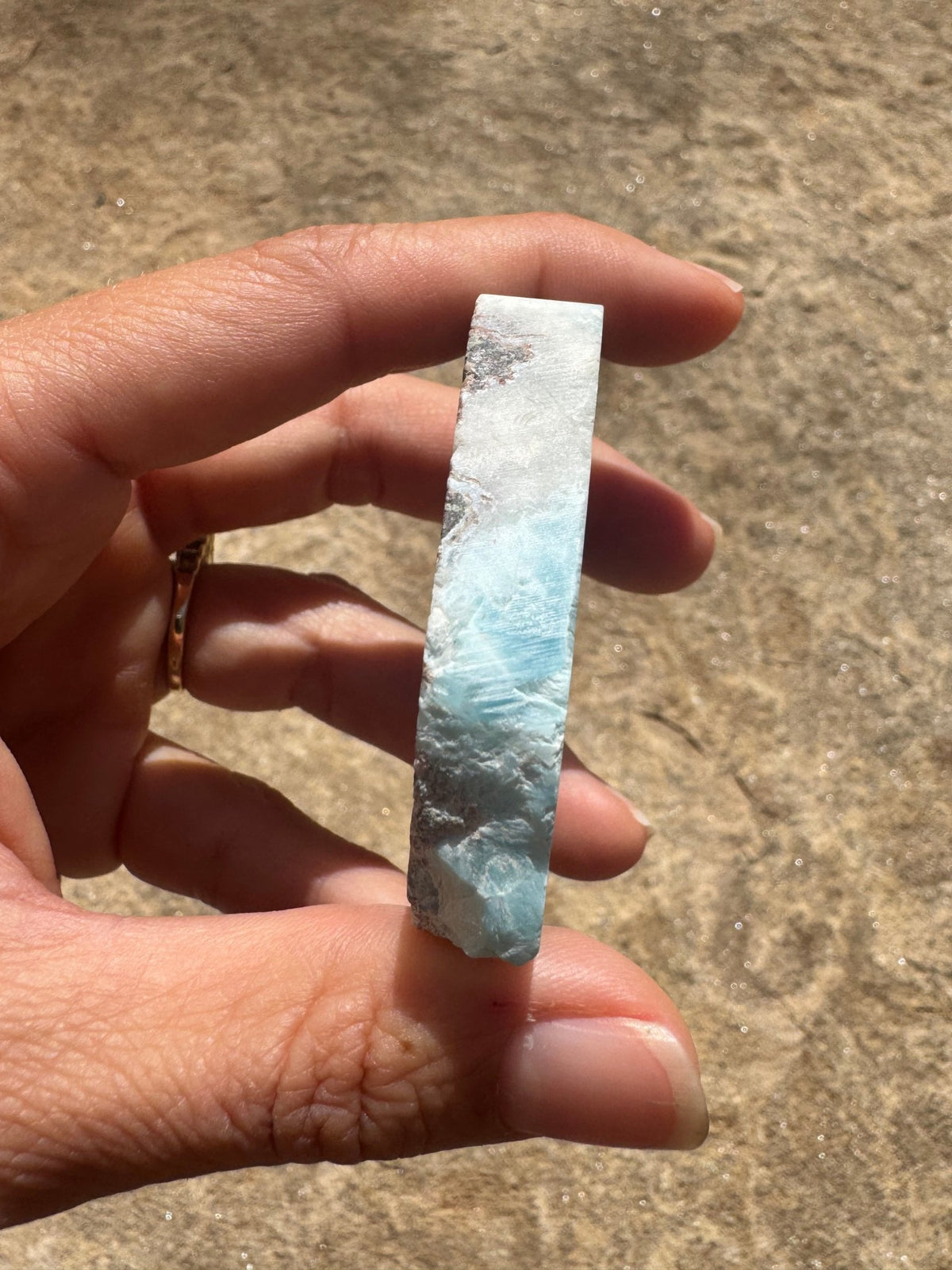 Larimar Slab 70g - Purple Door Alchemy