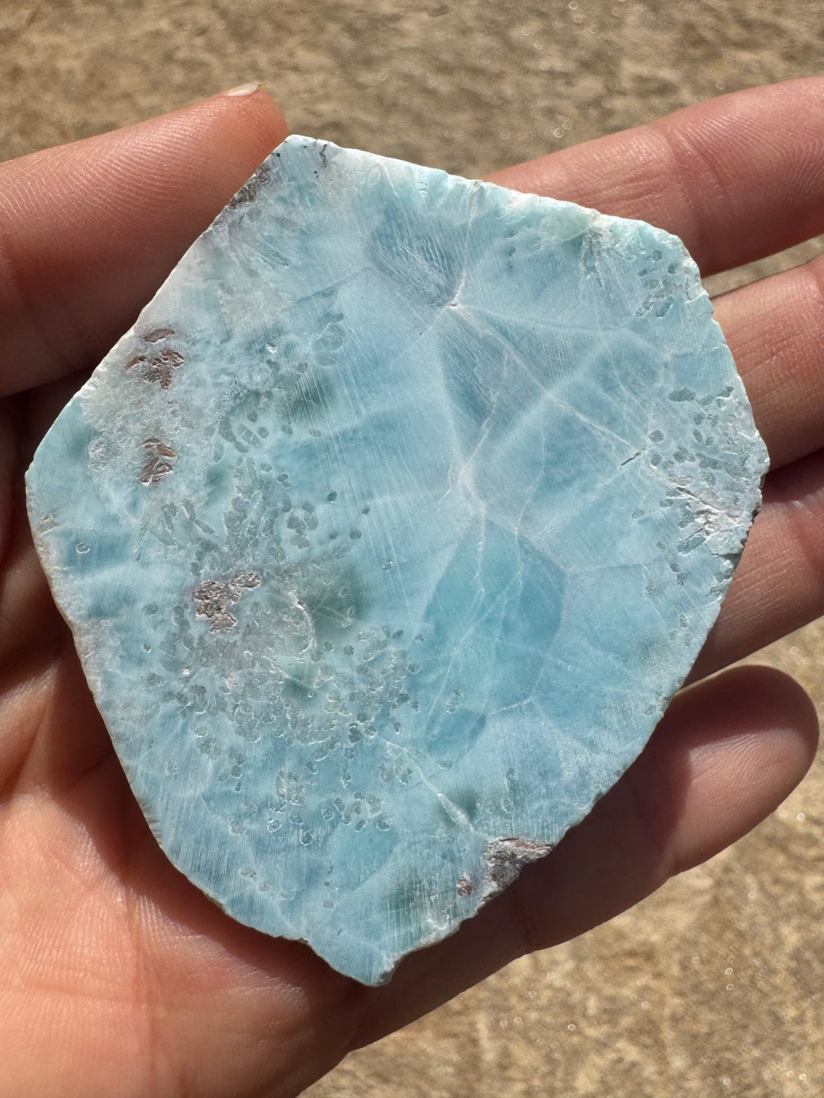 Larimar Slab 70g - Purple Door Alchemy