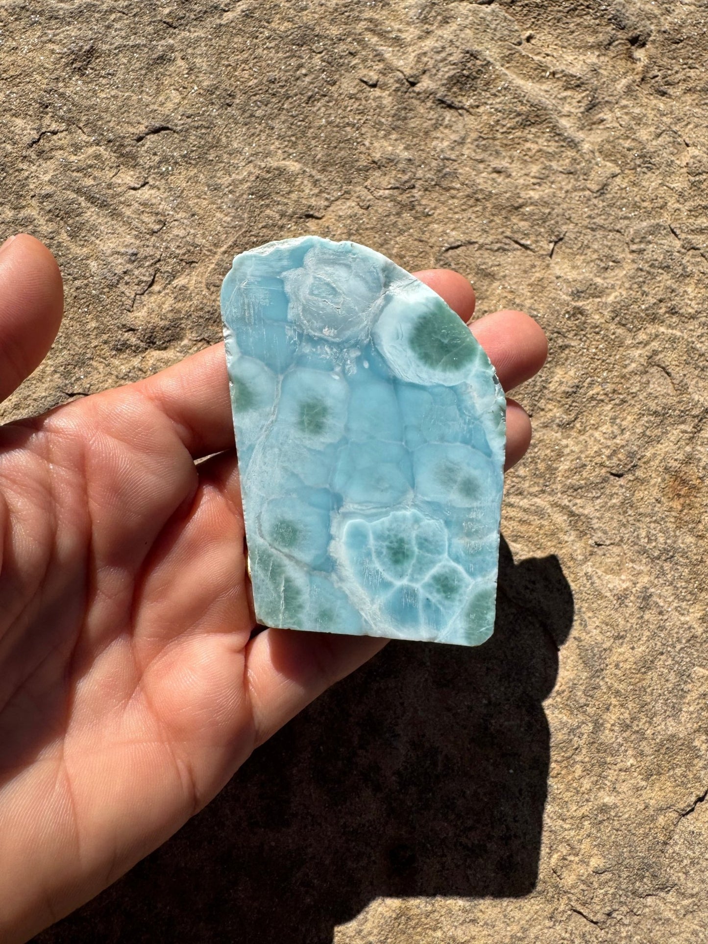Larimar Slab 89g - Purple Door Alchemy