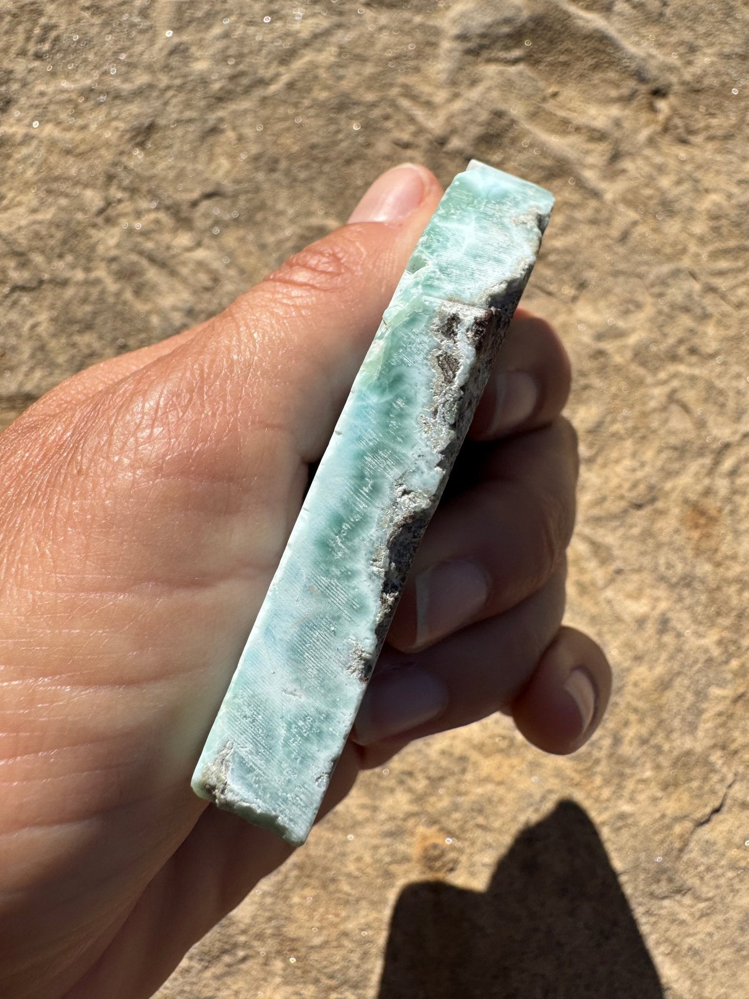Larimar Slab 89g - Purple Door Alchemy