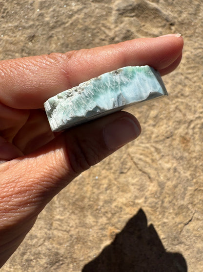 Larimar Slab 89g - Purple Door Alchemy