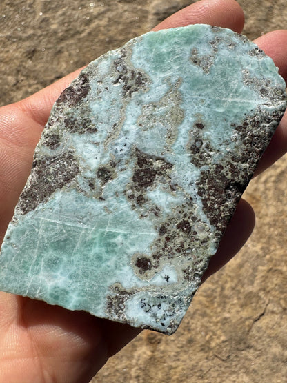 Larimar Slab 89g - Purple Door Alchemy