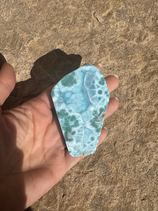 Larimar Slab 98g - Purple Door Alchemy
