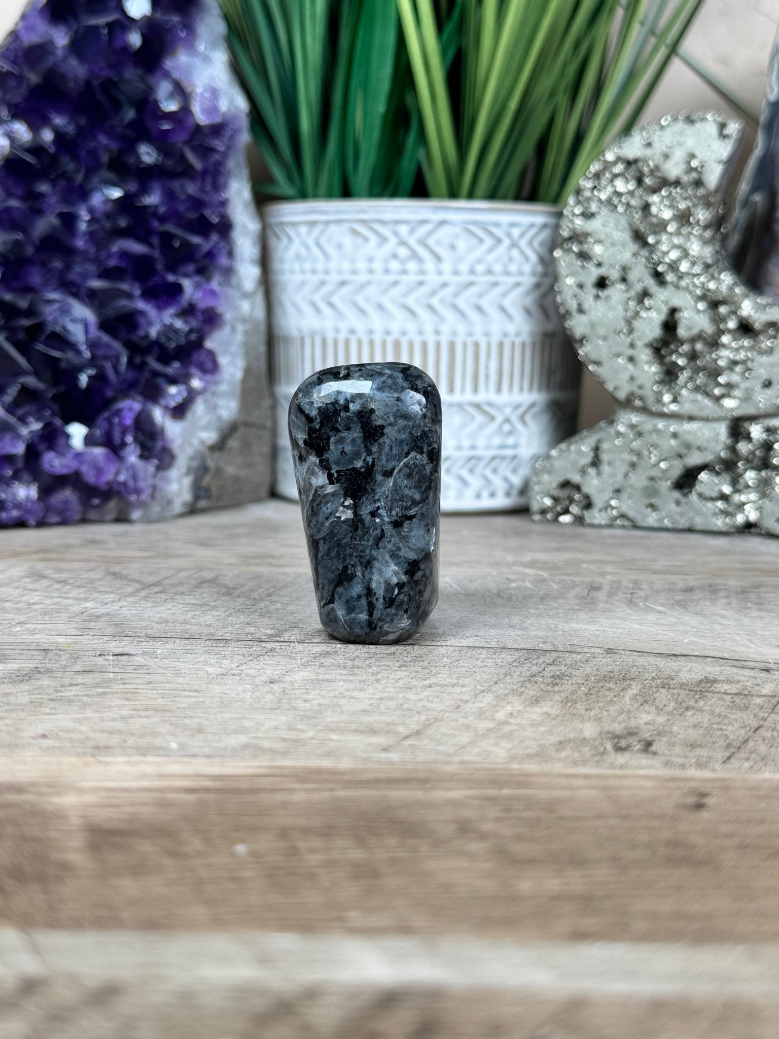 Larvikite Freeform 49mm - Purple Door Alchemy