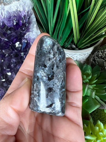 Larvikite Freeform 55mm/2.17in - Purple Door Alchemy