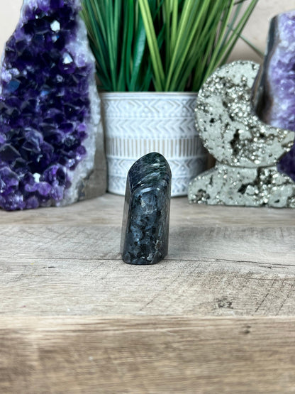 Larvikite Freeform 55mm/2.17in - Purple Door Alchemy