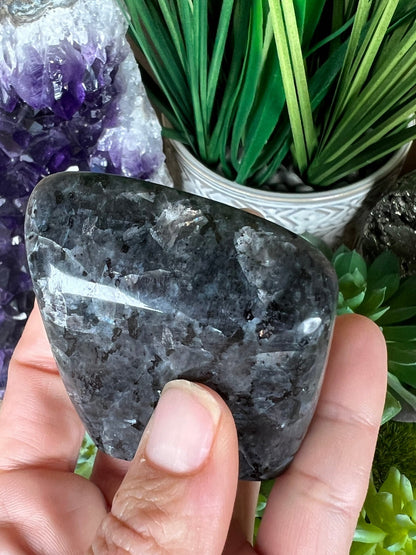 Larvikite Freeform 55mm/2.17in - Purple Door Alchemy