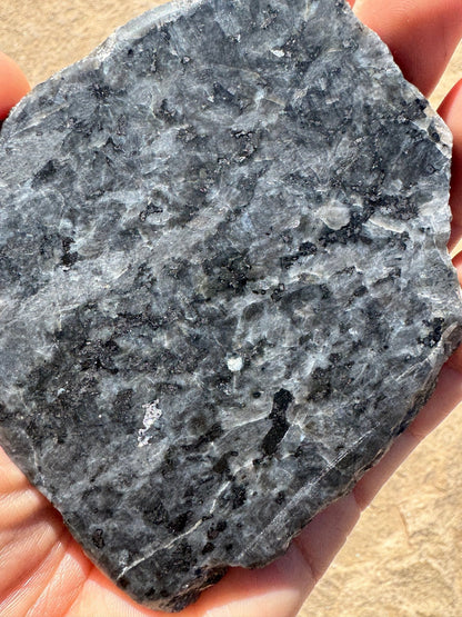 Larvikite Slab 106g - Purple Door Alchemy