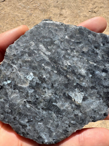 Larvikite Slab 117g - Purple Door Alchemy