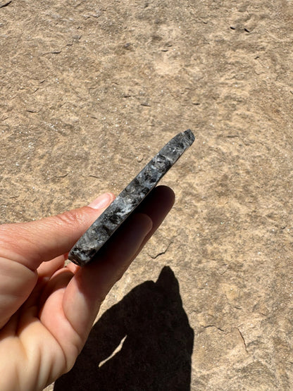 Larvikite Slab 117g - Purple Door Alchemy