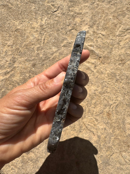 Larvikite Slab 142g - Purple Door Alchemy