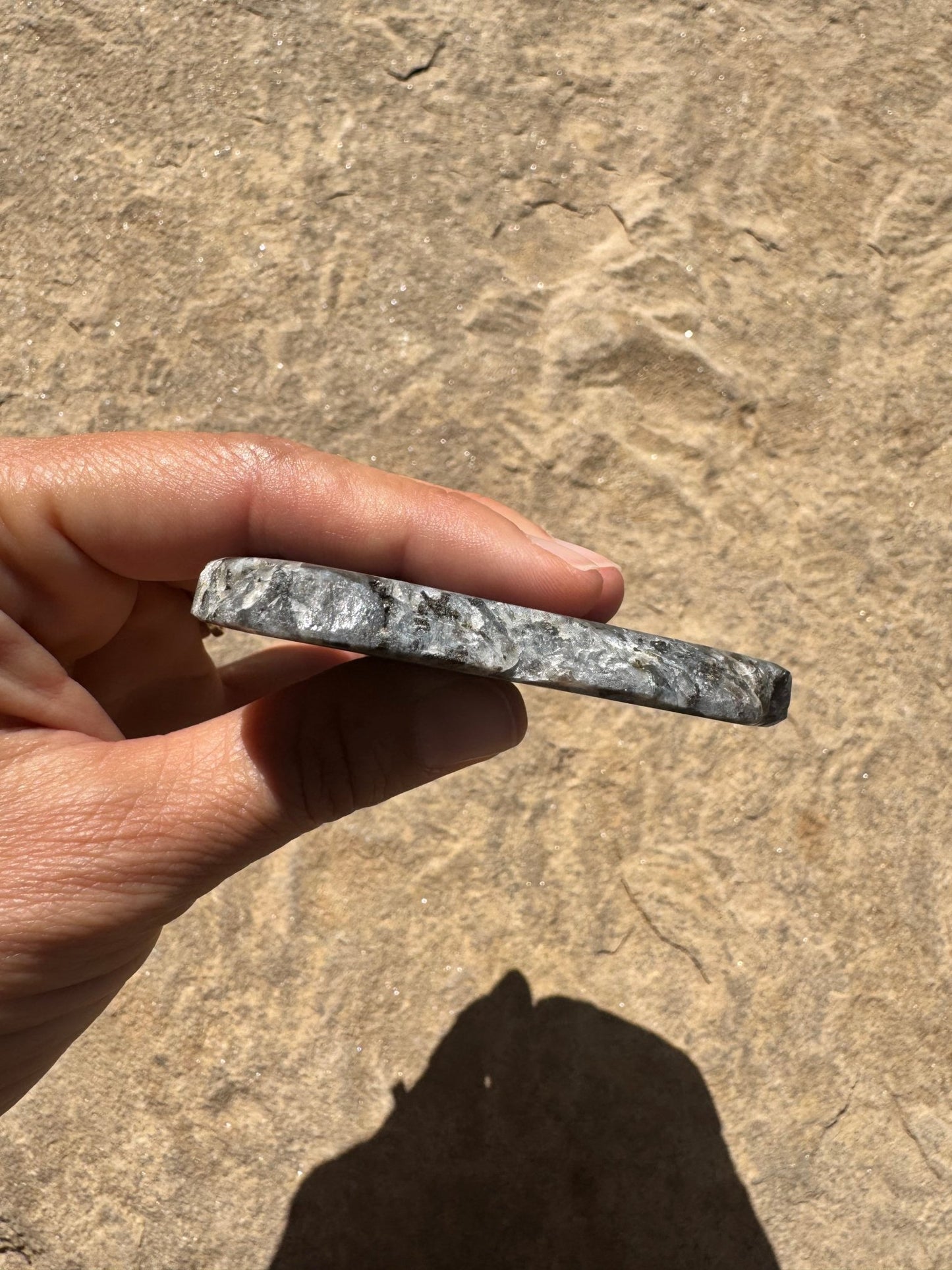 Larvikite Slab 142g - Purple Door Alchemy