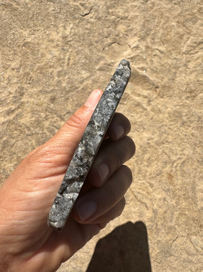 Larvikite Slab 142g - Purple Door Alchemy