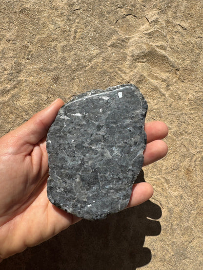 Larvikite Slab 142g - Purple Door Alchemy