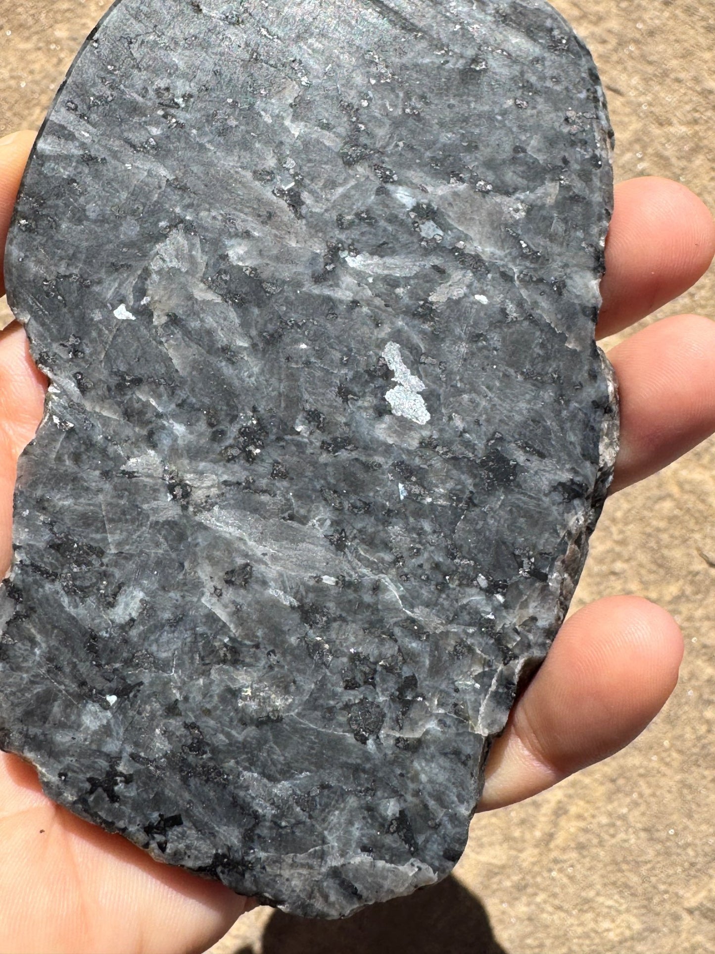 Larvikite Slab 164g - Purple Door Alchemy
