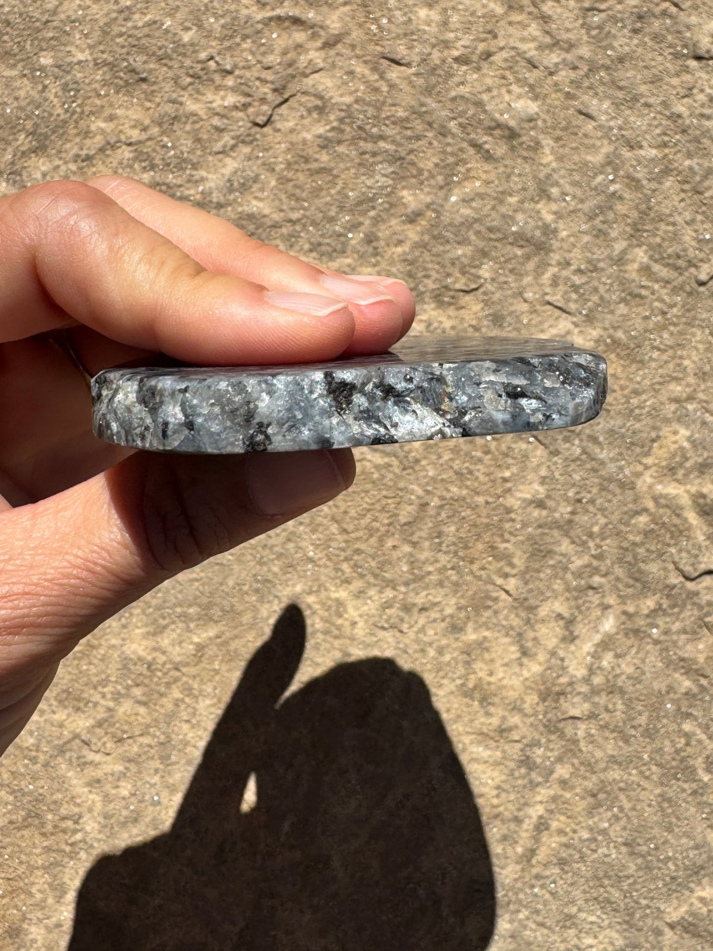 Larvikite Slab 164g - Purple Door Alchemy