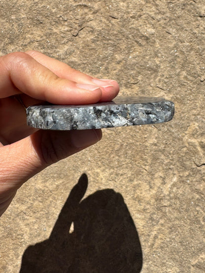 Larvikite Slab 164g - Purple Door Alchemy