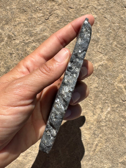 Larvikite Slab 164g - Purple Door Alchemy