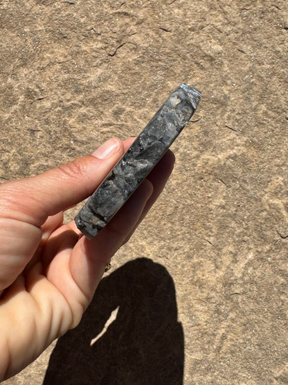 Larvikite Slab 164g - Purple Door Alchemy