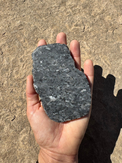 Larvikite Slab 164g - Purple Door Alchemy
