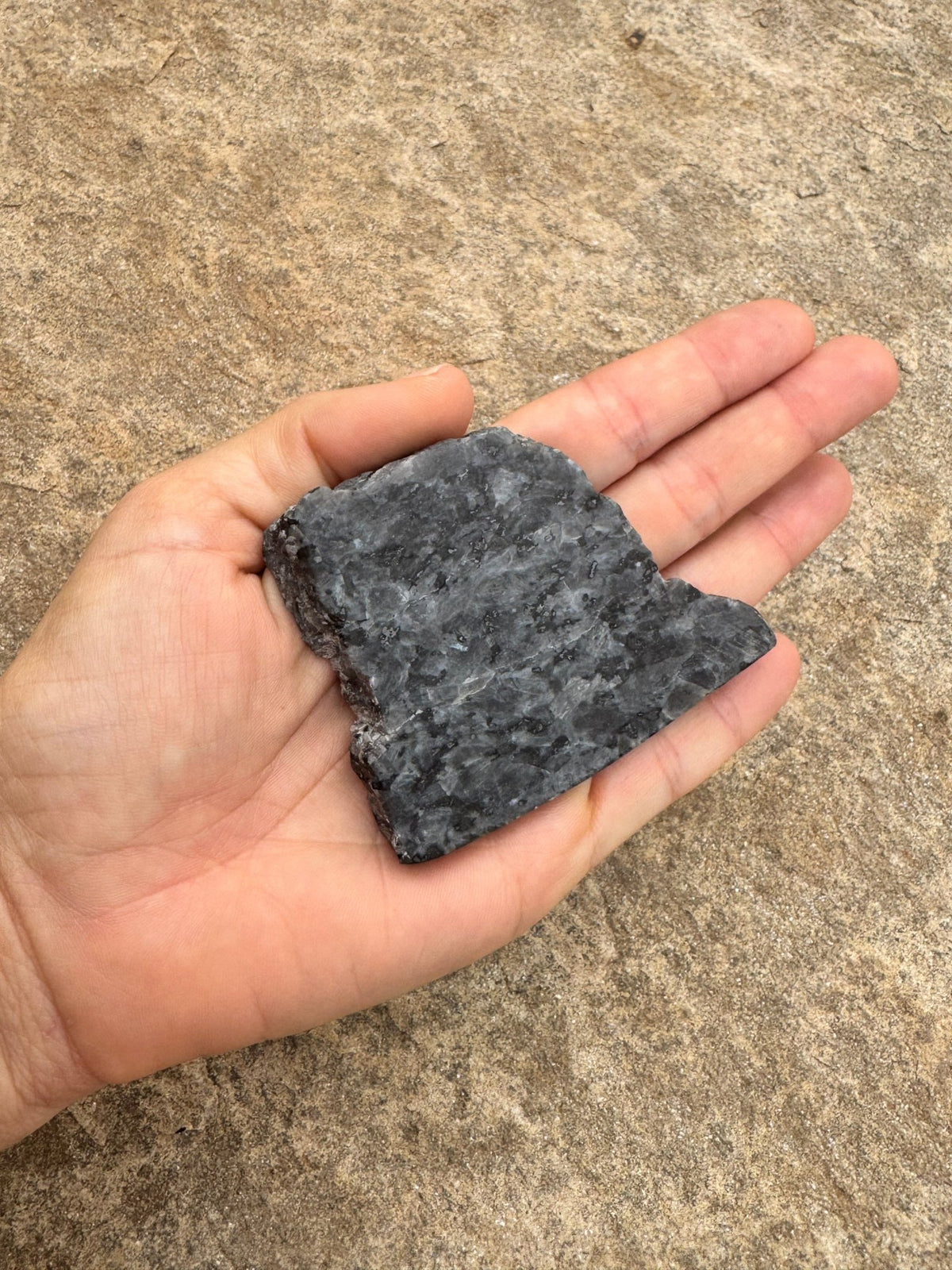 Larvikite Slab 68g - Purple Door Alchemy