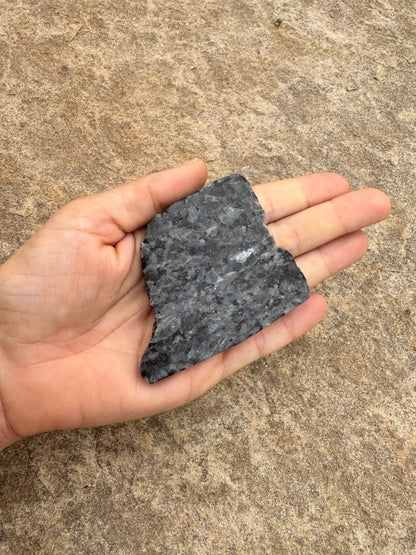 Larvikite Slab 68g - Purple Door Alchemy