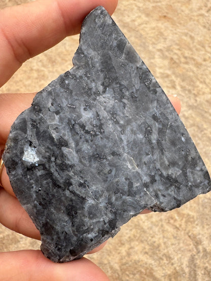 Larvikite Slab 68g - Purple Door Alchemy