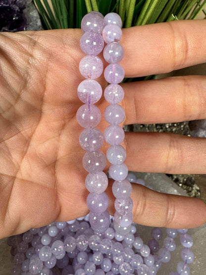 Lavender Moon Quartz Bracelet - Purple Door Alchemy