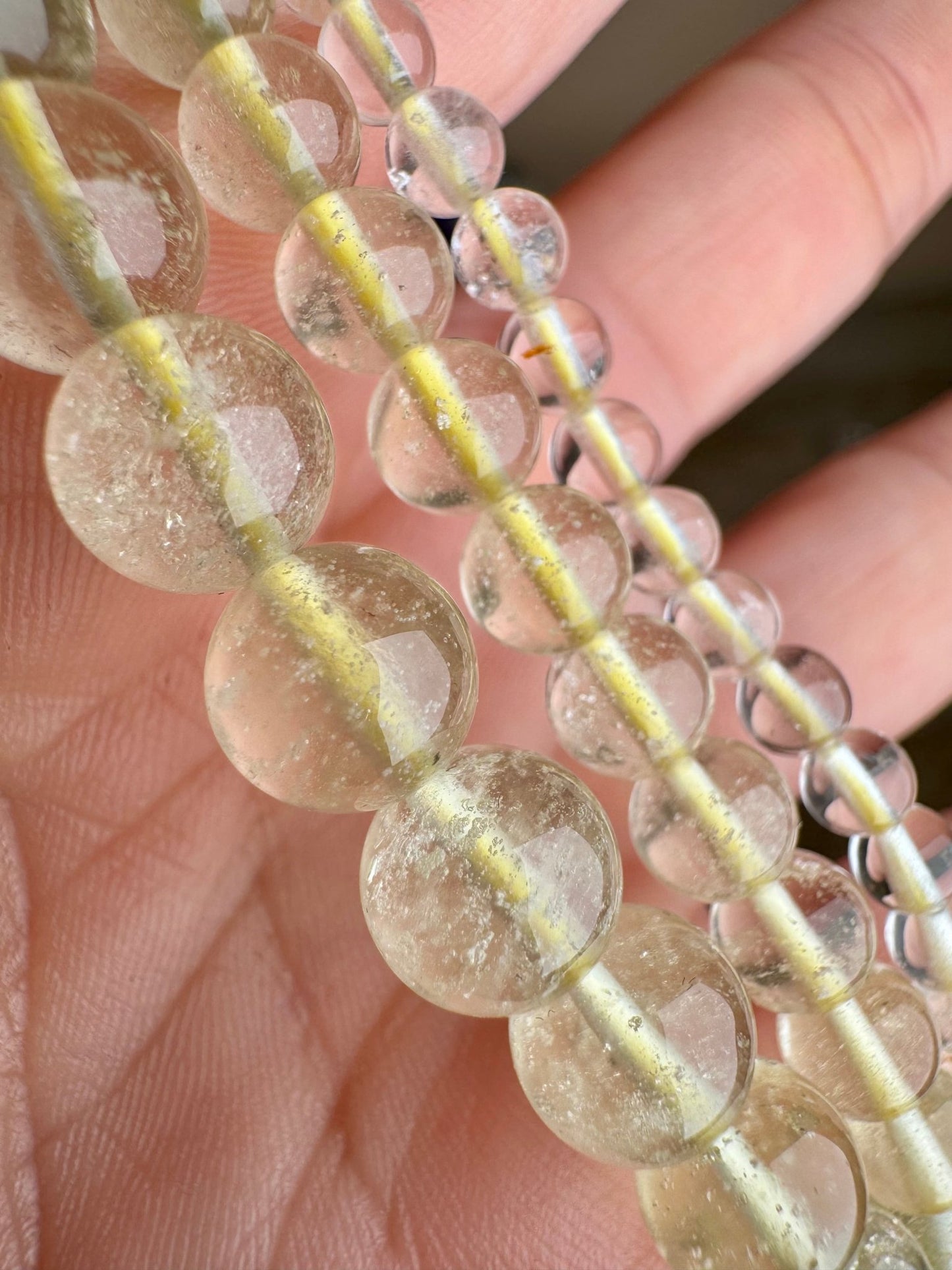 Libyan Desert Glass Bracelet - Purple Door Alchemy