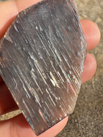 Meteor Shower Moonstone Slab 20g - Purple Door Alchemy