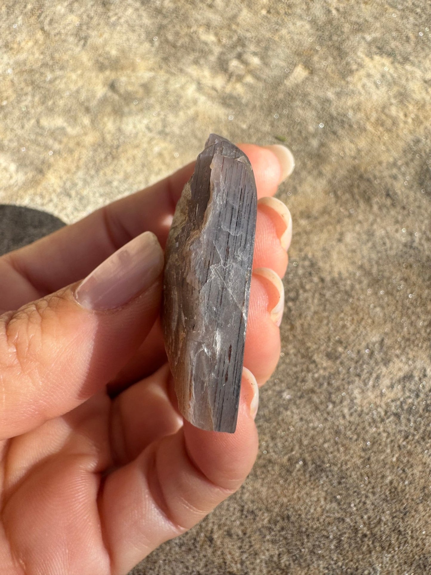 Meteor Shower Moonstone Slab 20g - Purple Door Alchemy