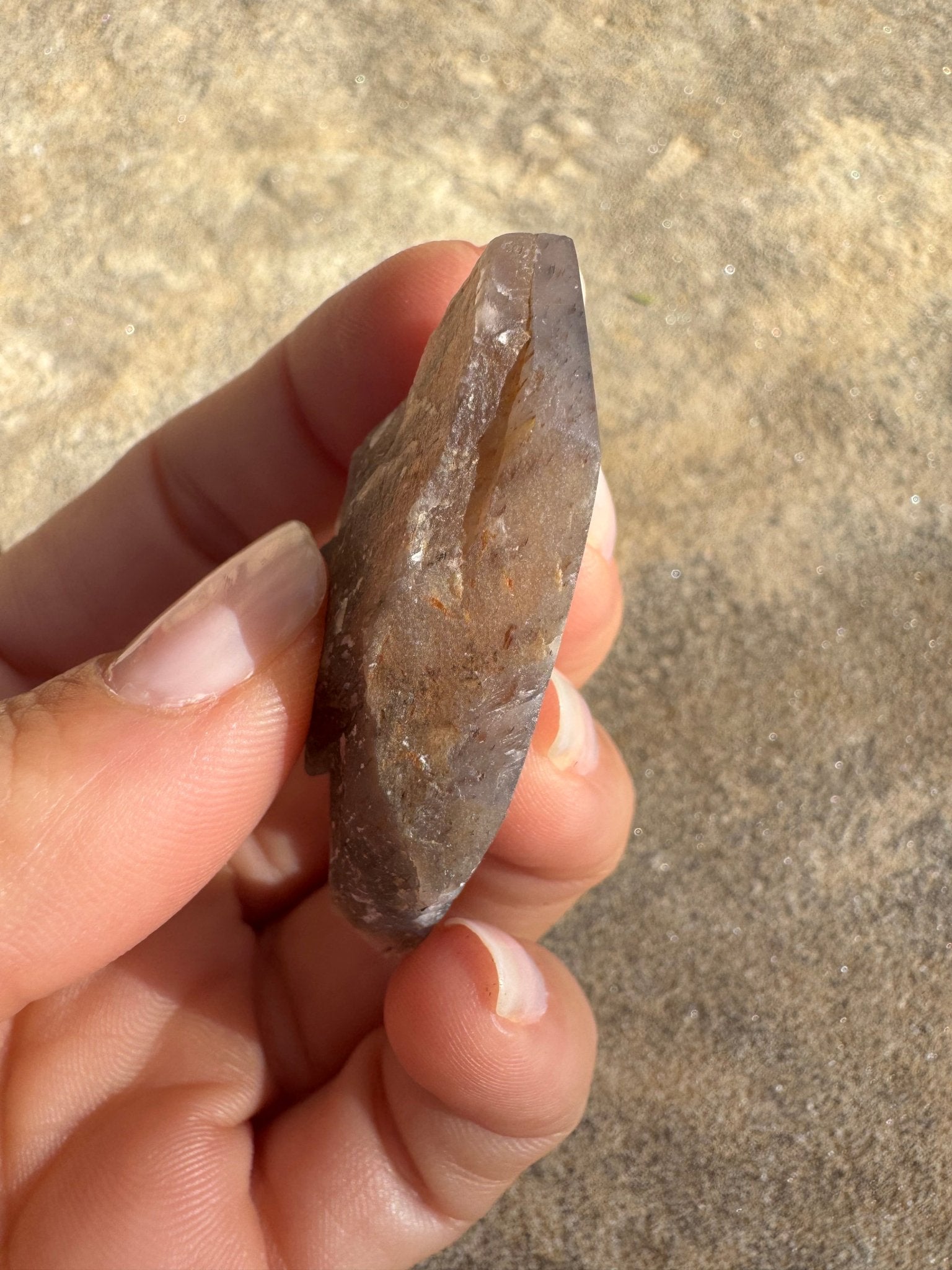 Meteor Shower Moonstone Slab 20g - Purple Door Alchemy
