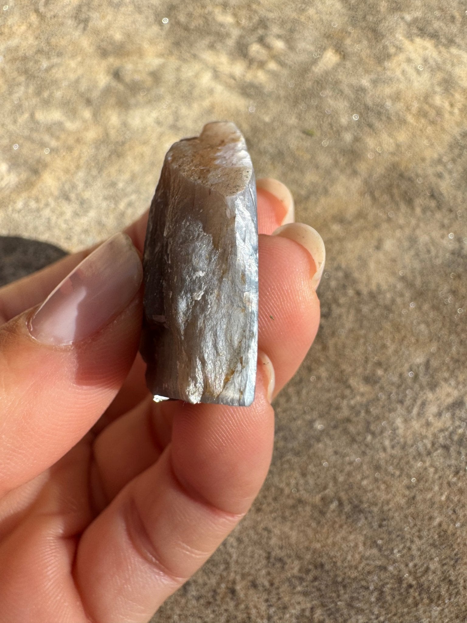 Meteor Shower Moonstone Slab 20g - Purple Door Alchemy