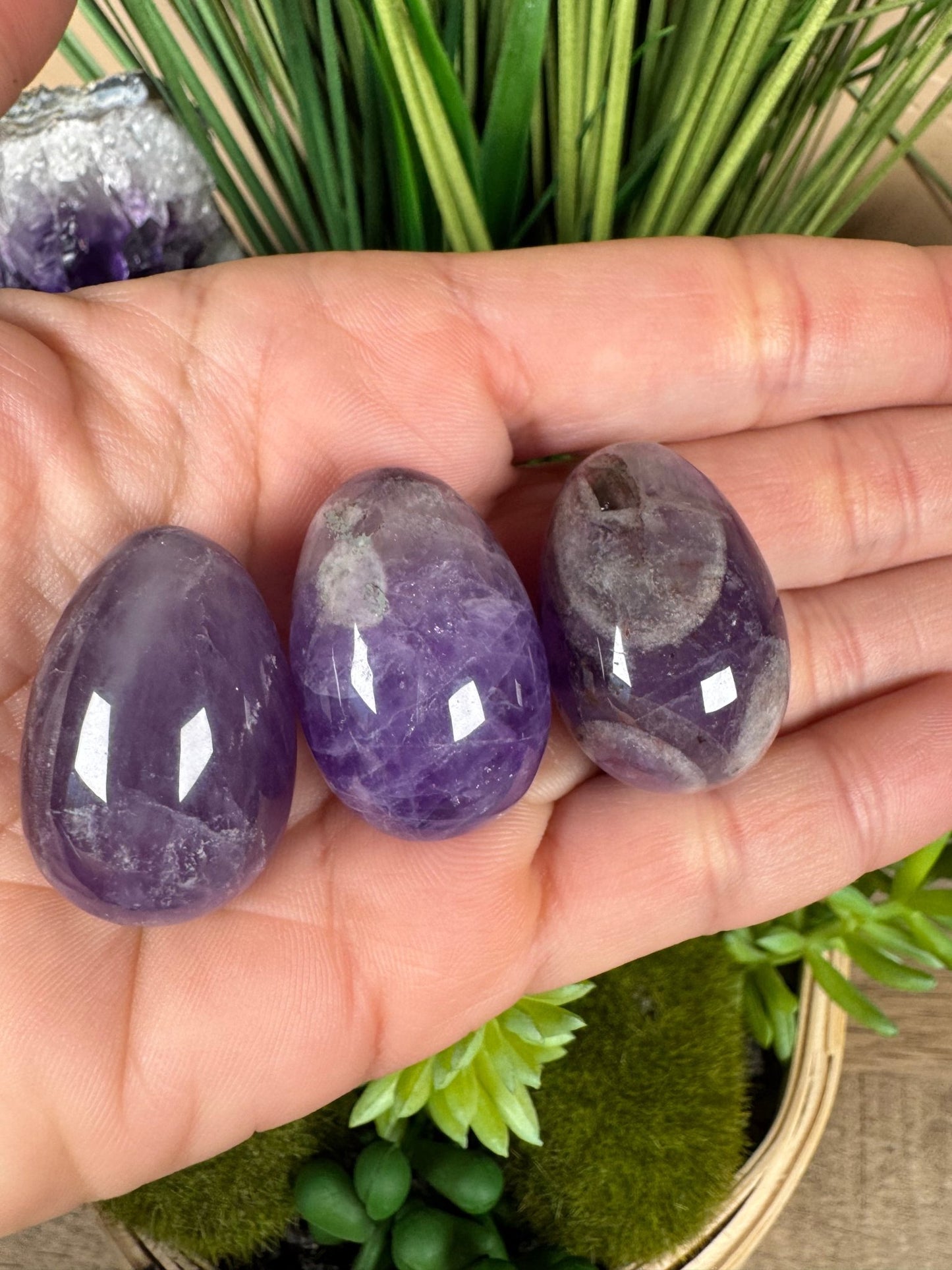 Mini Amethyst Egg - Purple Door Alchemy