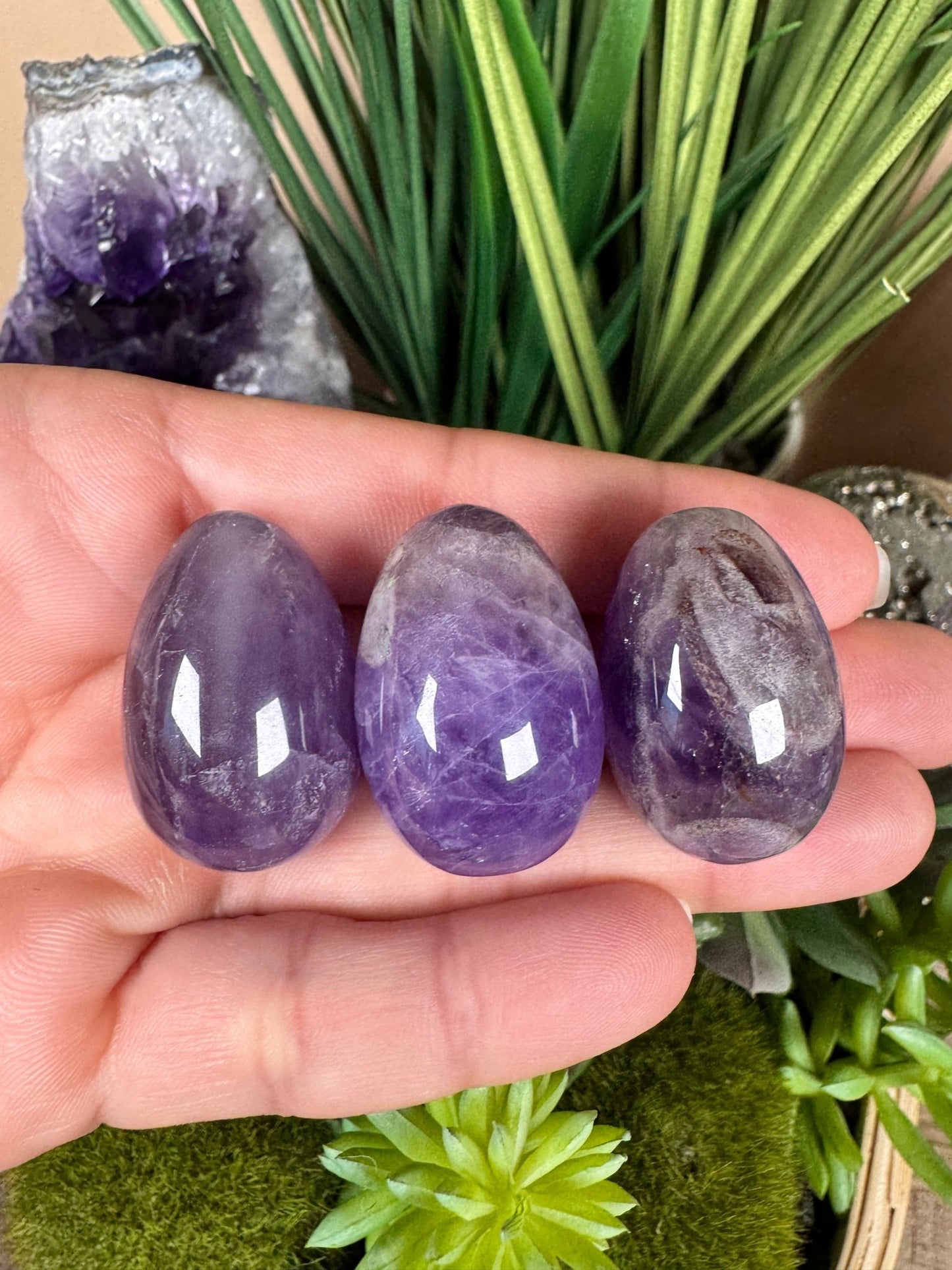 Mini Amethyst Egg - Purple Door Alchemy