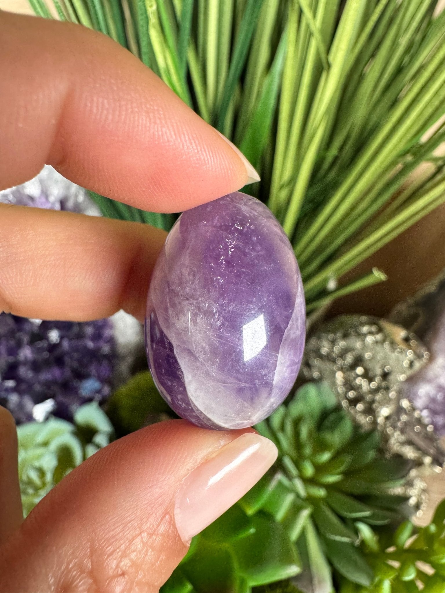 Mini Amethyst Egg - Purple Door Alchemy