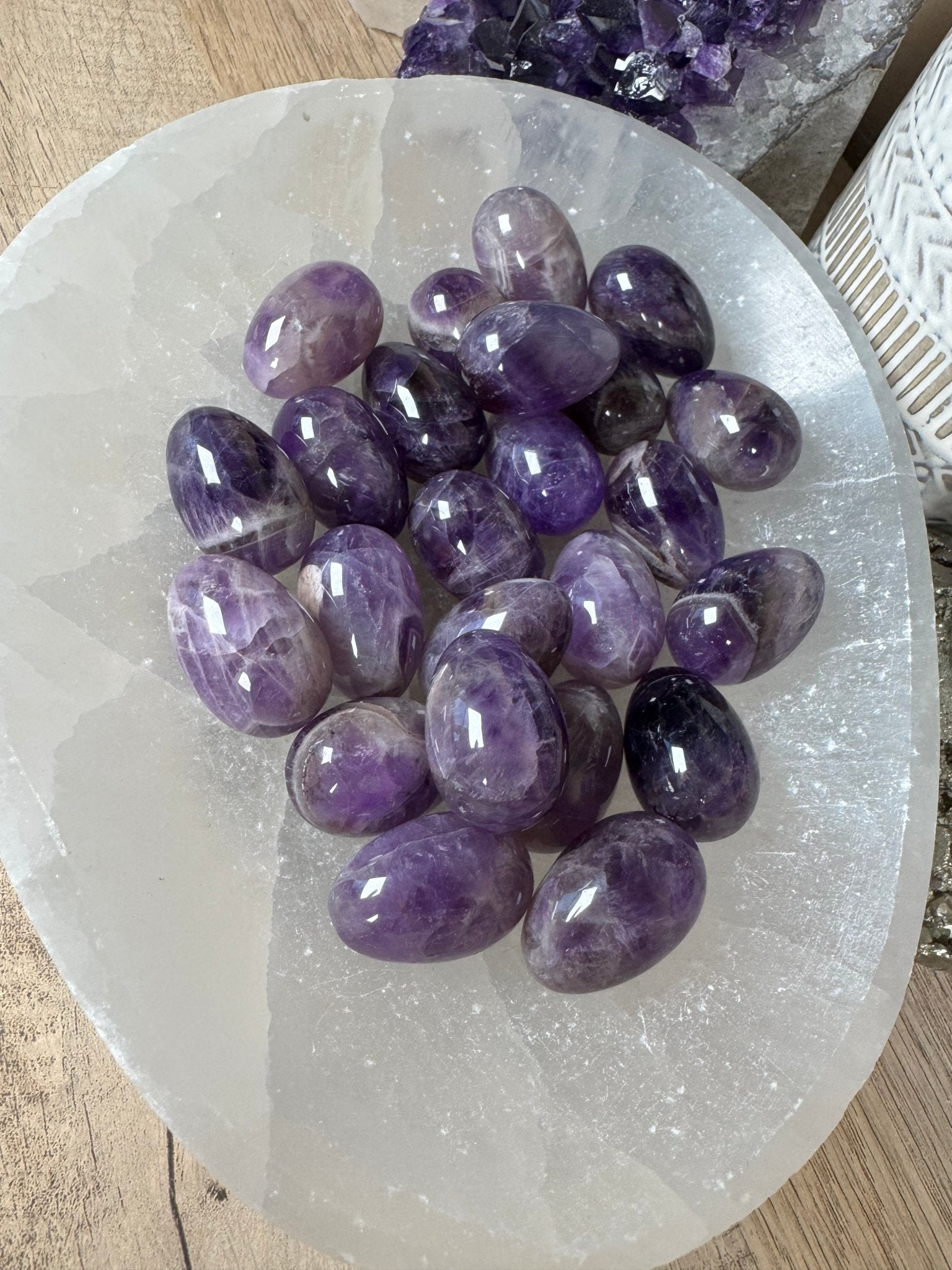 Mini Amethyst Egg - Purple Door Alchemy