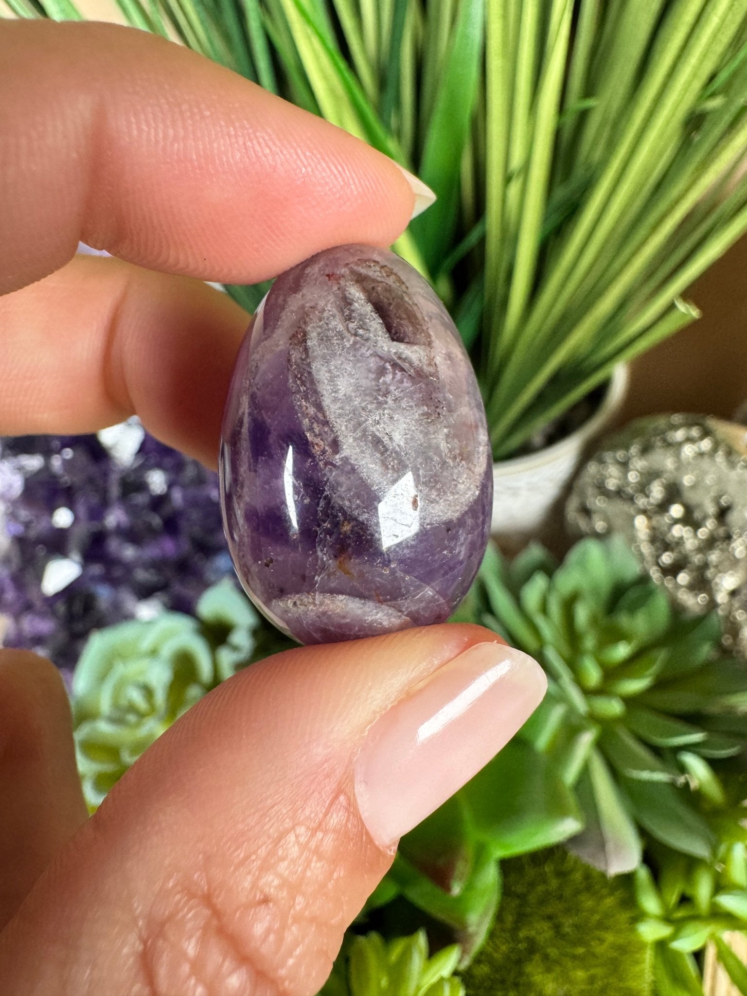 Mini Amethyst Egg - Purple Door Alchemy