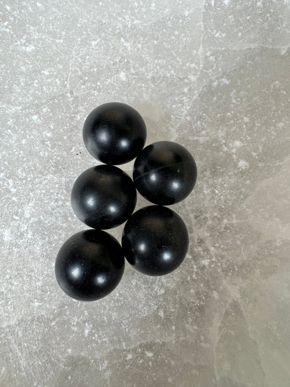 Mini Black Jade Sphere - Purple Door Alchemy
