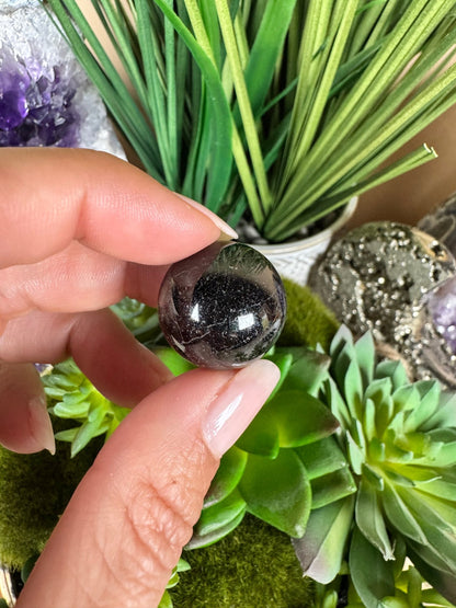 Mini Garnet Sphere - Purple Door Alchemy