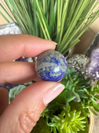 Mini Lapis Lazuli Spheres - Purple Door Alchemy