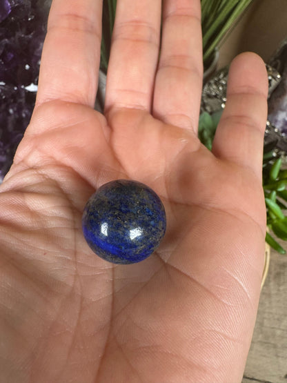 Mini Lapis Lazuli Spheres - Purple Door Alchemy