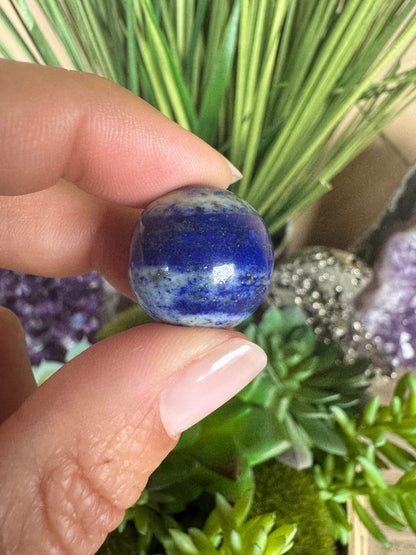 Mini Lapis Lazuli Spheres - Purple Door Alchemy