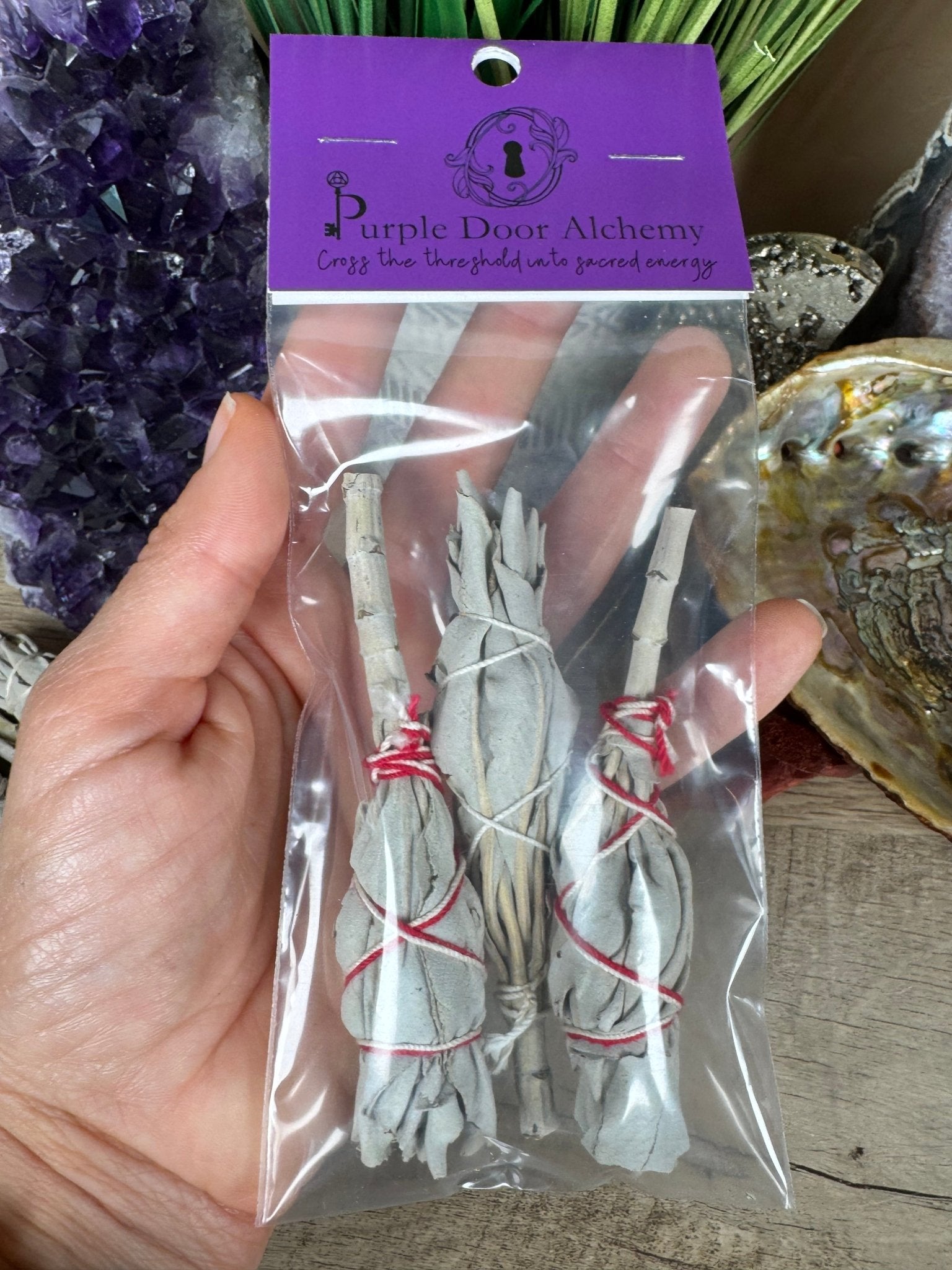Mini Ritual Torches - Pack of 3 - Purple Door Alchemy