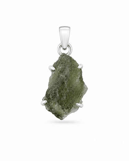 Moldavite Pendant - Purple Door Alchemy